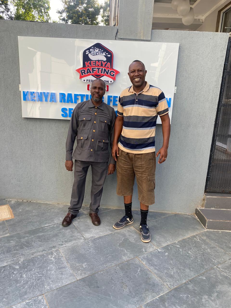 Kenya Rafting Federation Tecnical Team