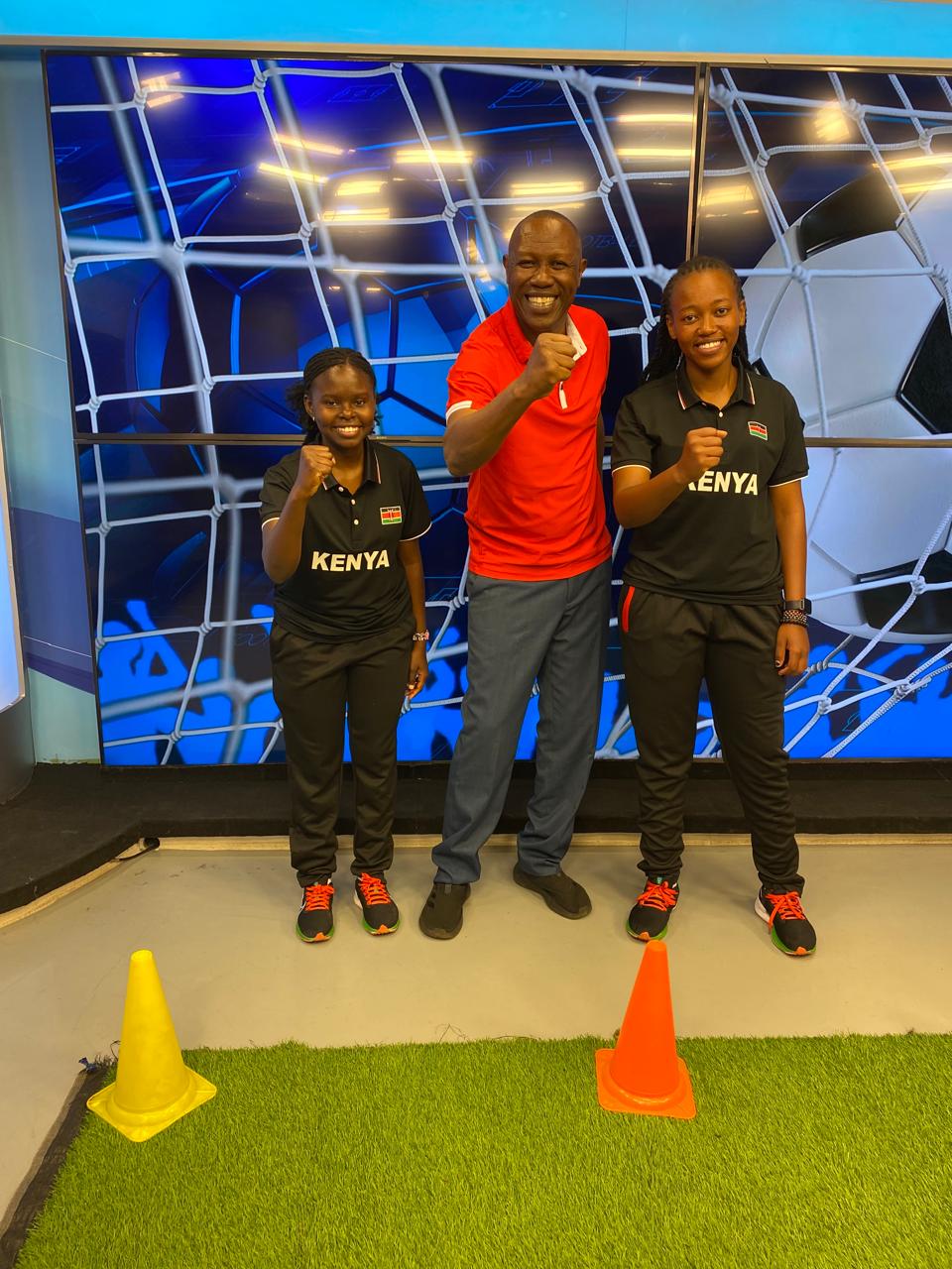 Kenya Rafting team with SG in Studio