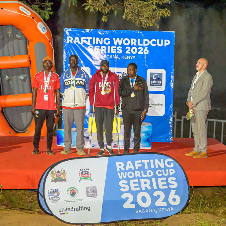 Kenya Continues to Increase Its Medal Tally at the Rafting World Cup Series