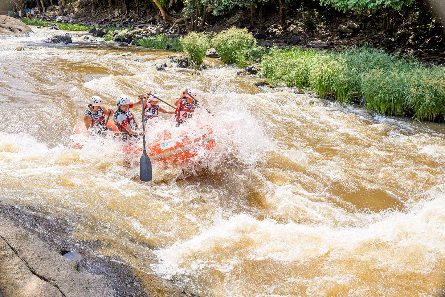 Czech Republic’s TR Hiko proved to be the most experienced team at the Rafting World Cup Series