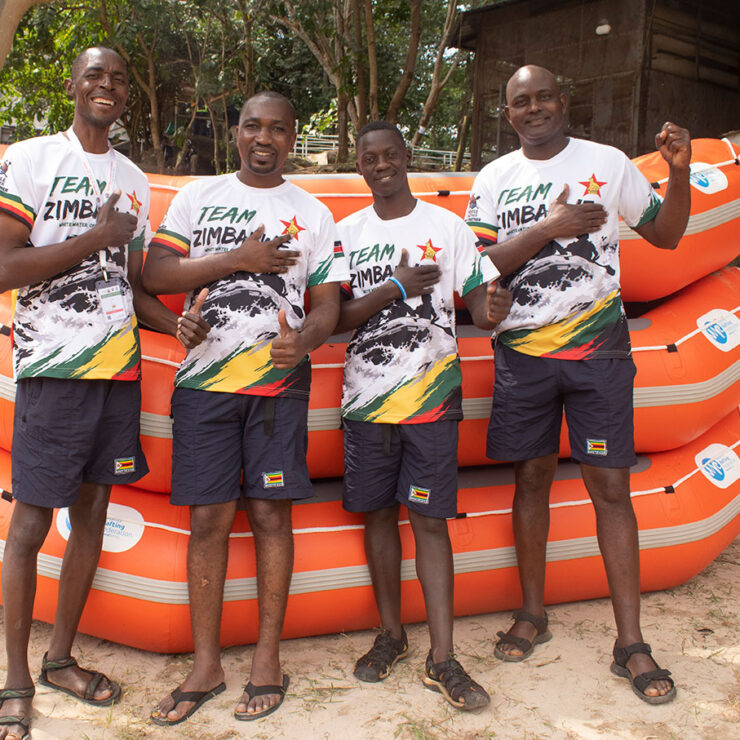 Zimbambwe National Rafting Team Endured Grueling Journey to Reach World Cup Series