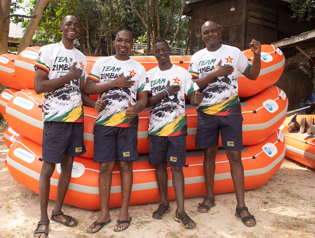 Zimbambwe National Rafting Team Endured Grueling Journey to Reach World Cup Series